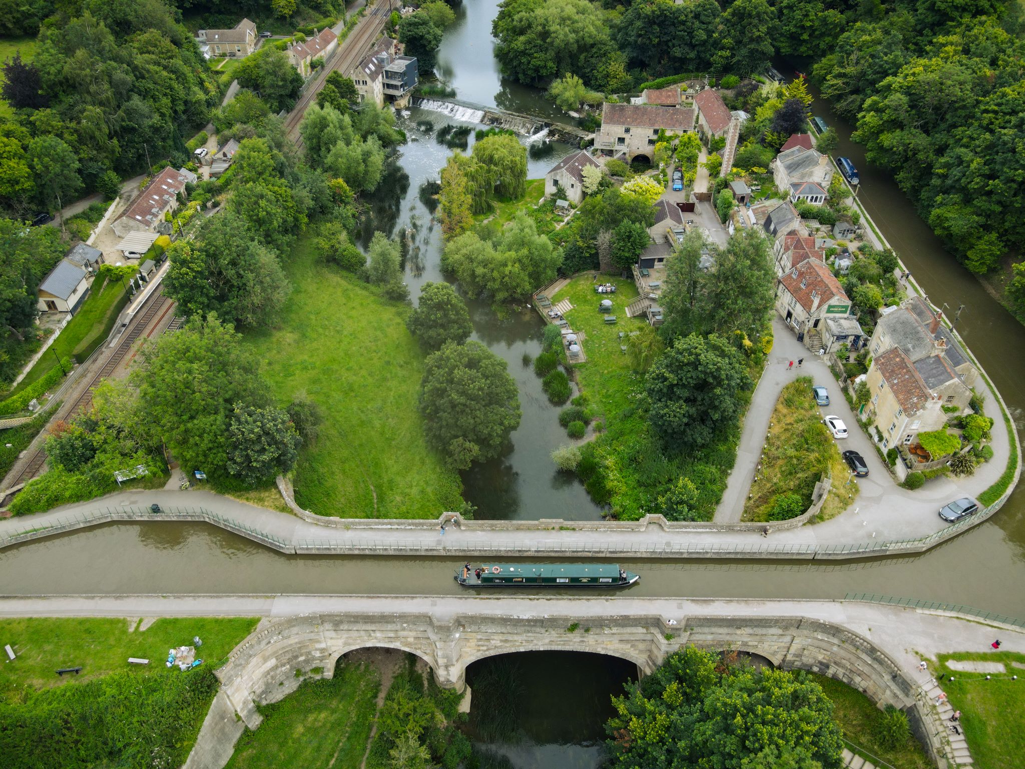 UK's most impressive aqueducts Avoncliff Aqueduct