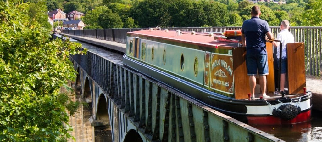 Top 9 Canal Boat Holiday Staycations Anglo Welsh Ltd   Pontcysyllte Aqueduct 1024x451 